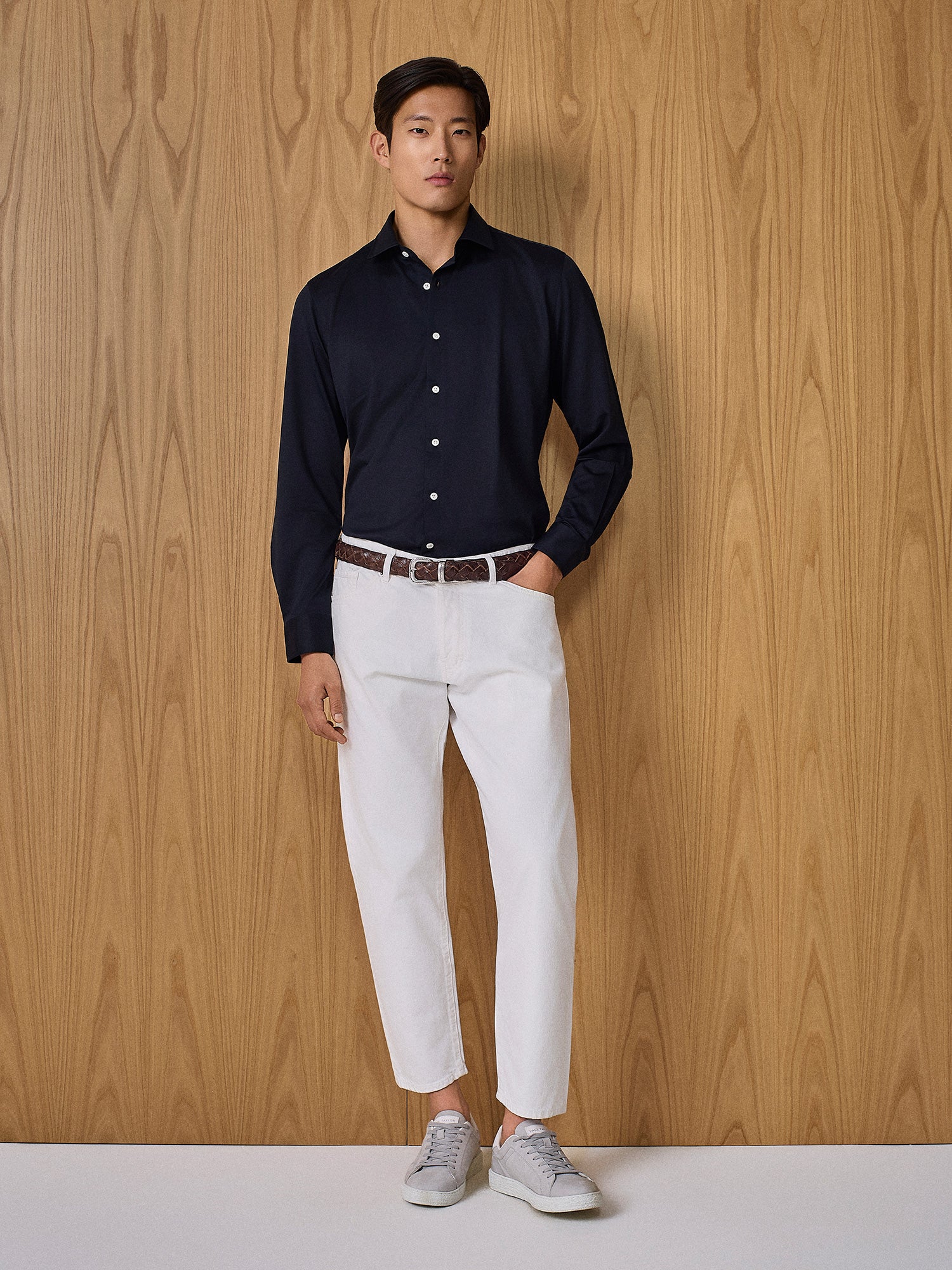 Camicia tecnica blu - Image 3