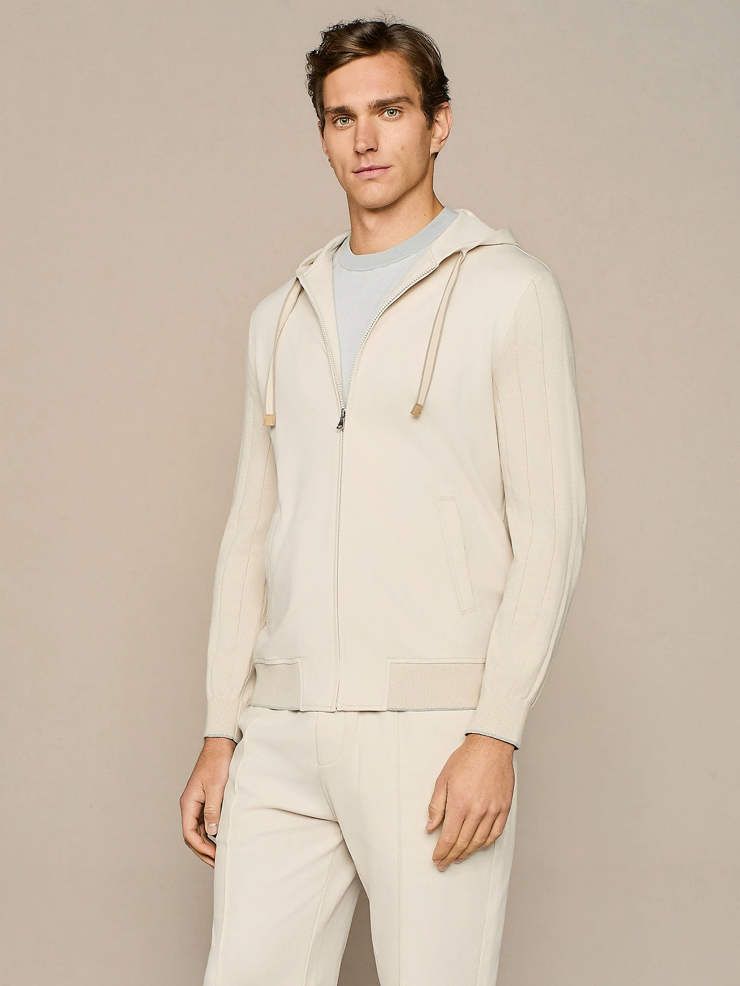 Felpa jersey piquet burro - Image 2