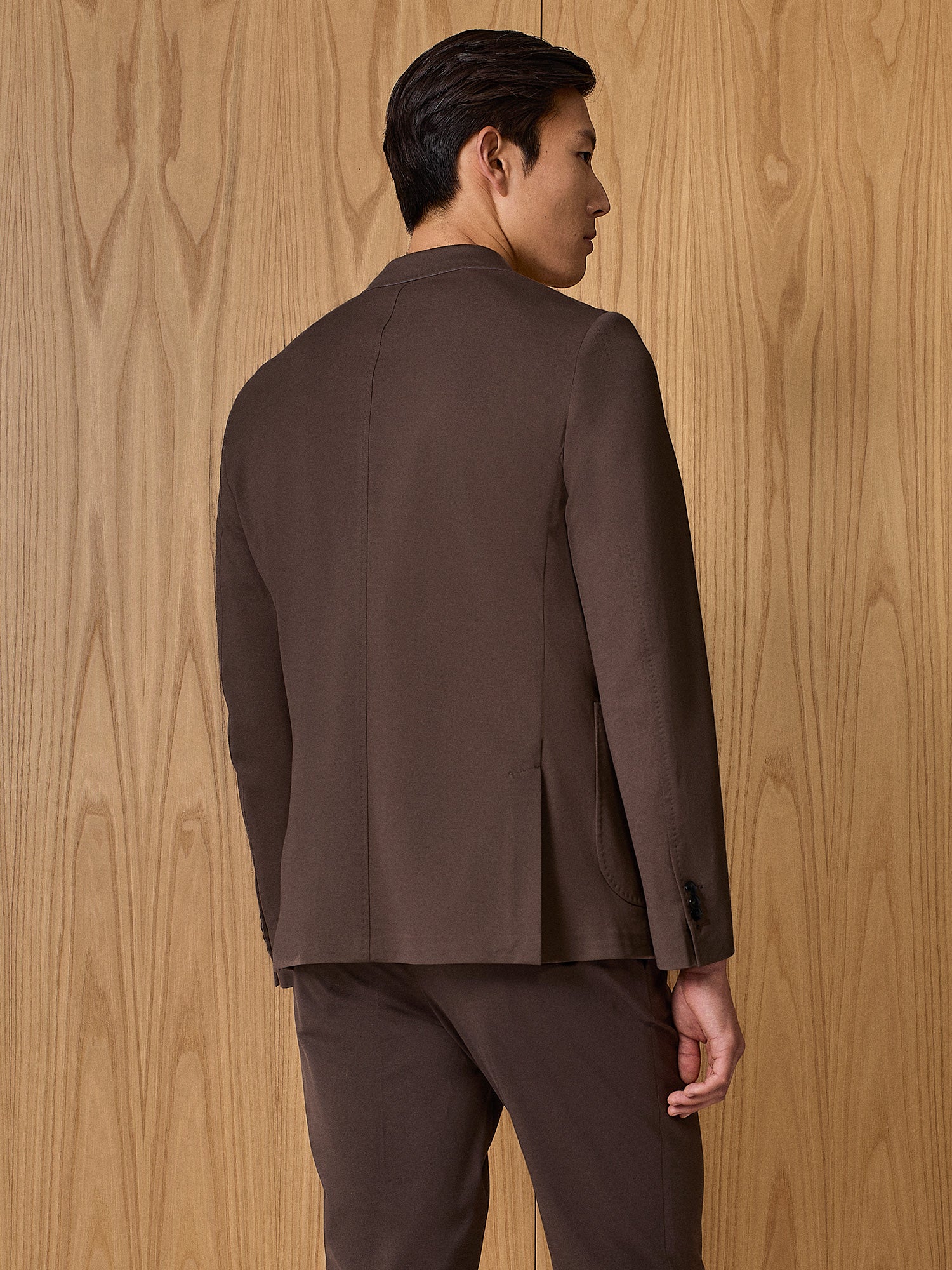 Giacca jersey piquet moro - Image 4