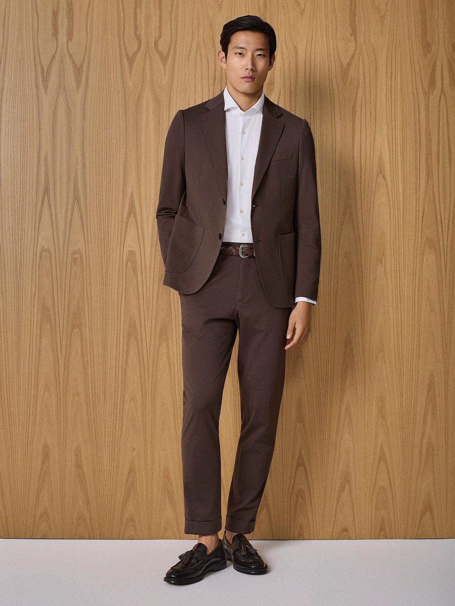 Giacca jersey piquet moro - Image 5