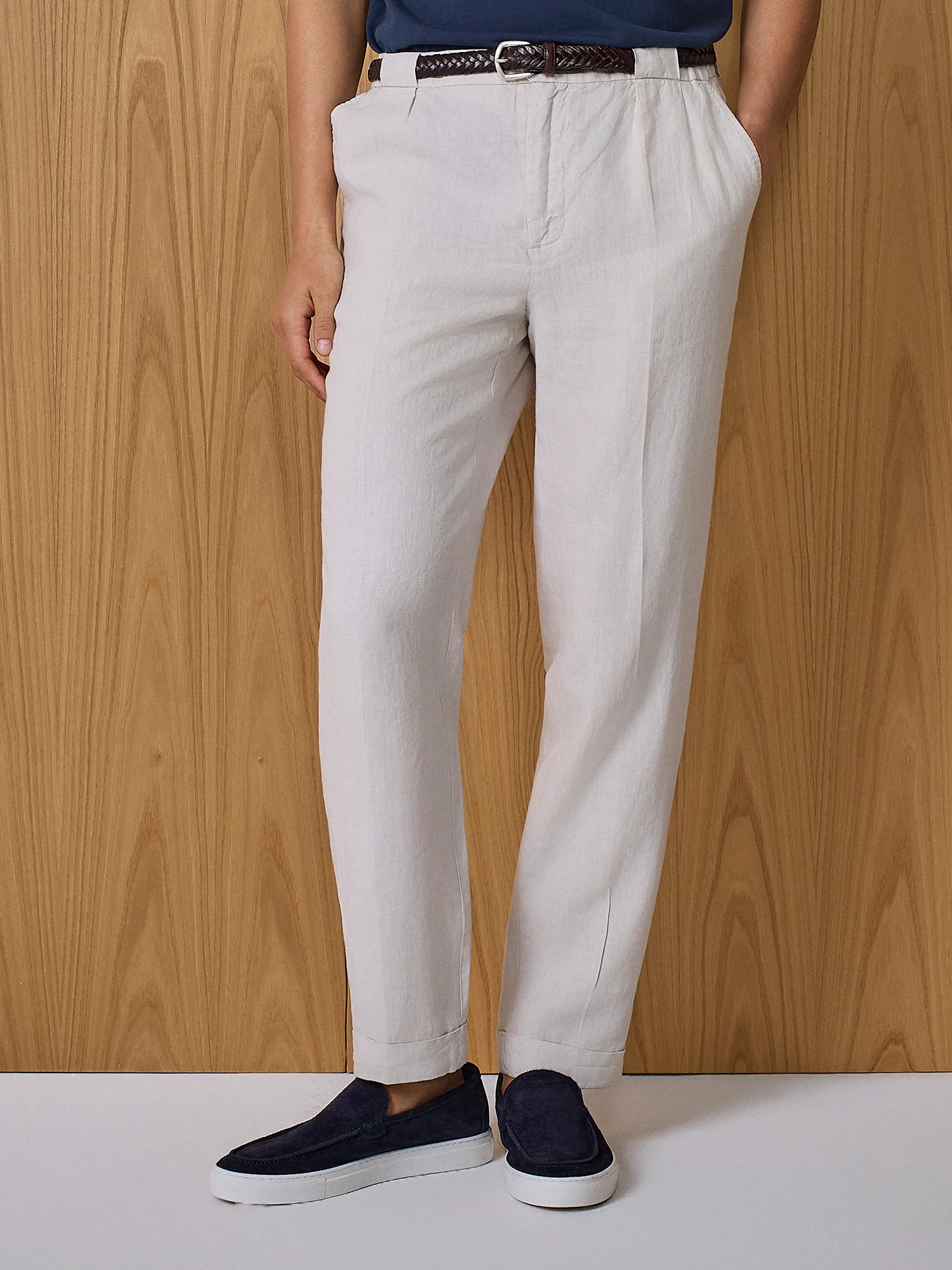 Pantalone in lino burro - Image 2