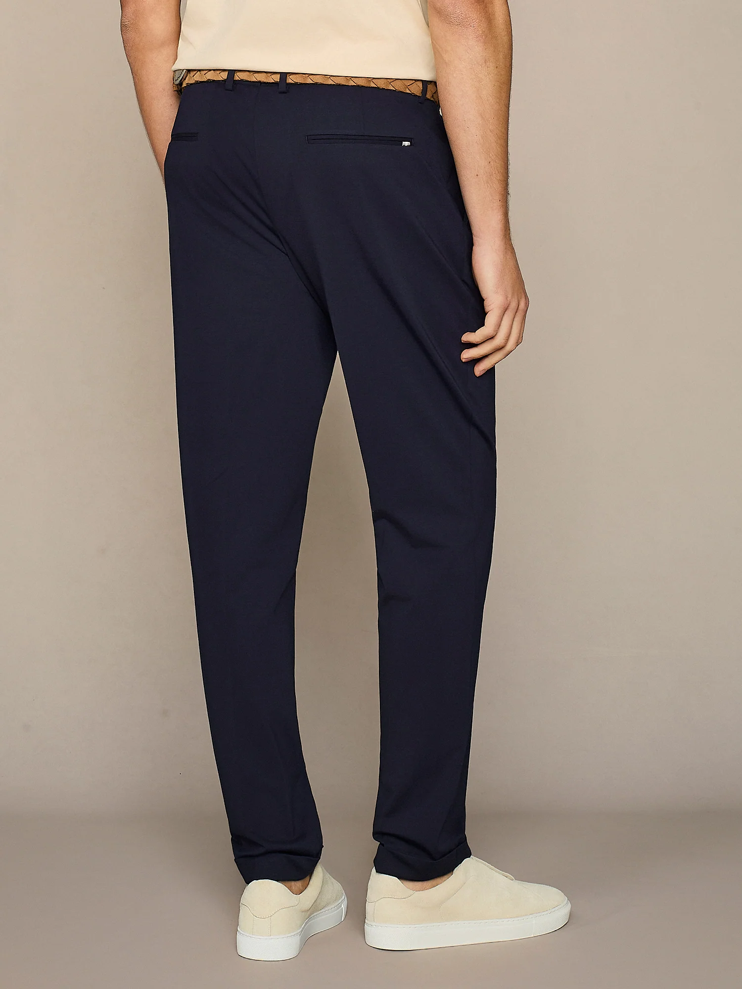Pantalone jersey blu navy - Image 5