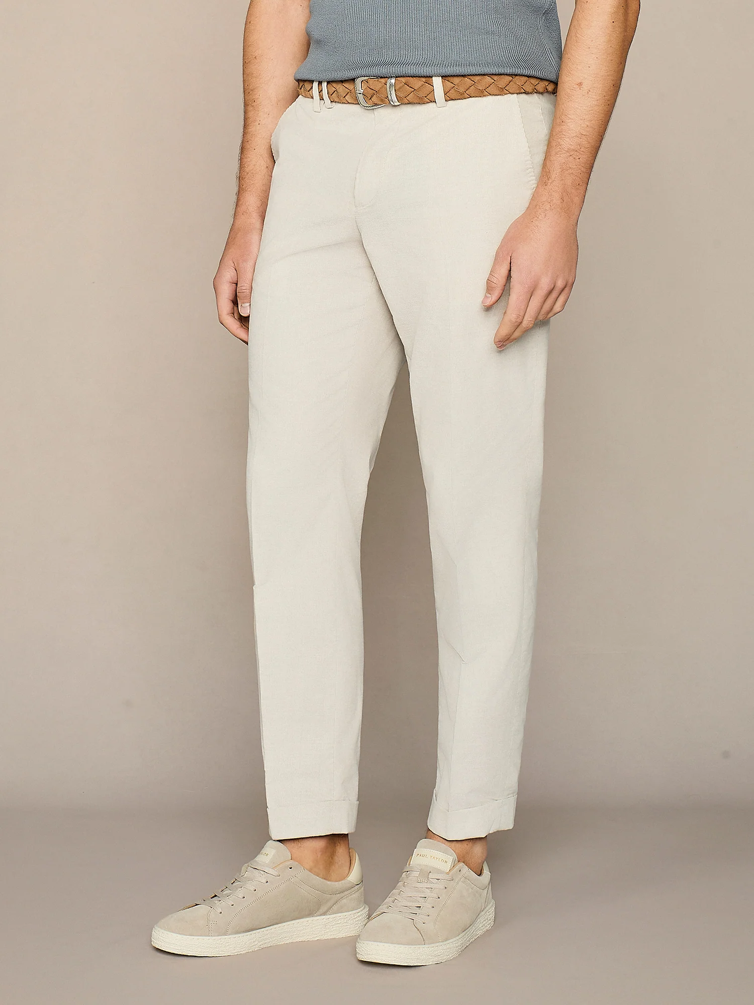 Pantalone sartoriale in velluto burro - Image 3