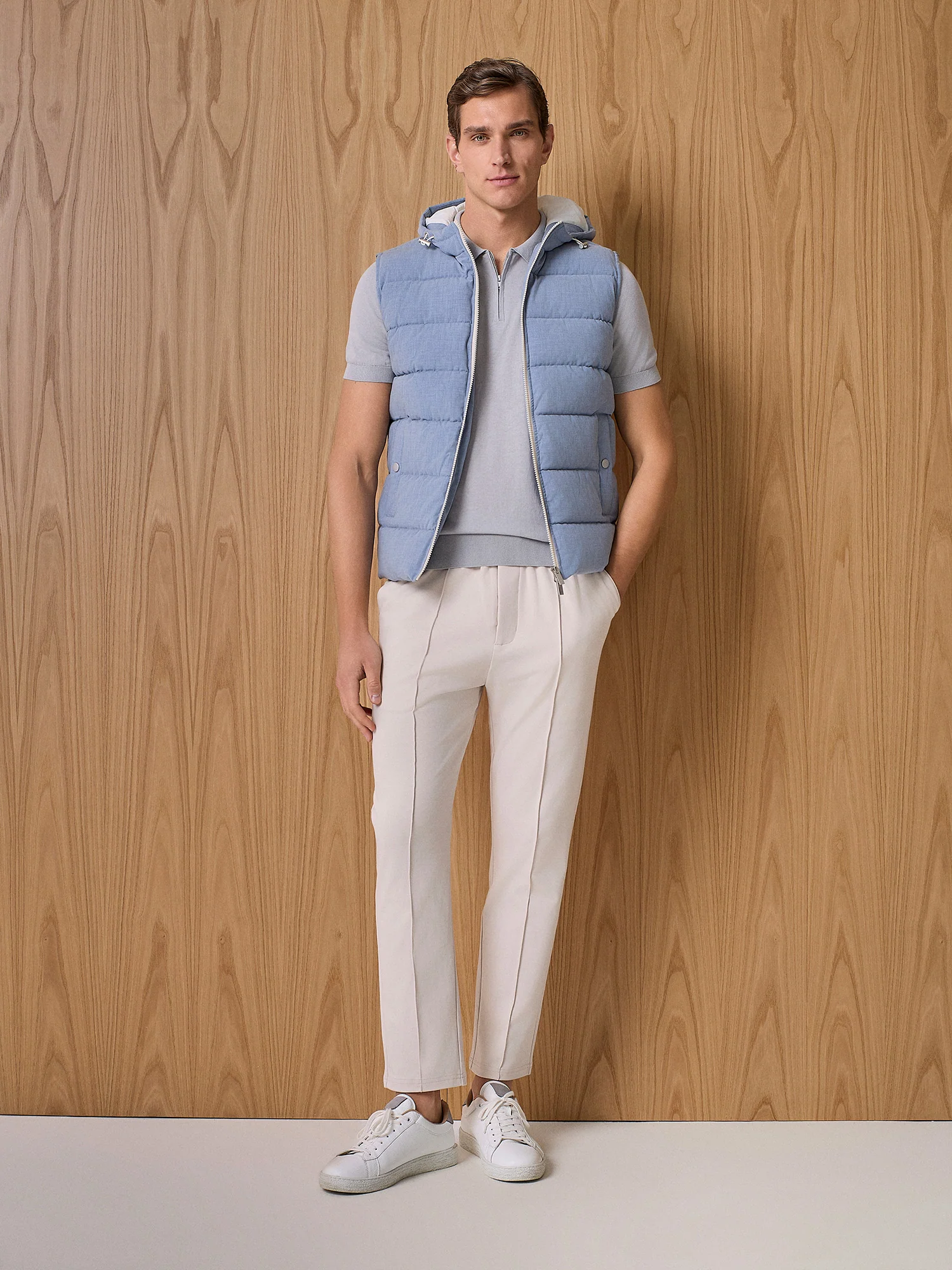 Polo in maglia con zip cloud - Image 5