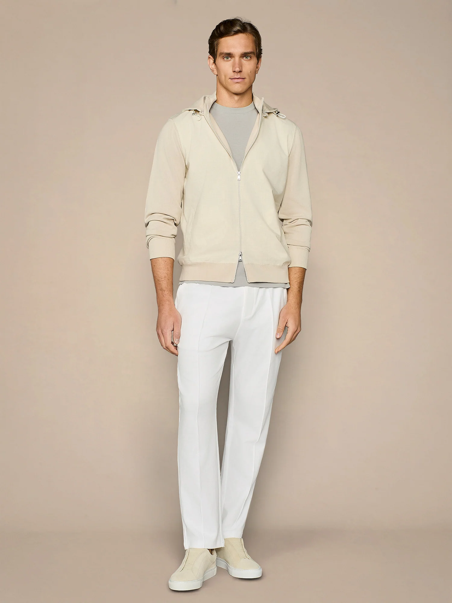 T-shirt crepe in maglia cloud - Image 3